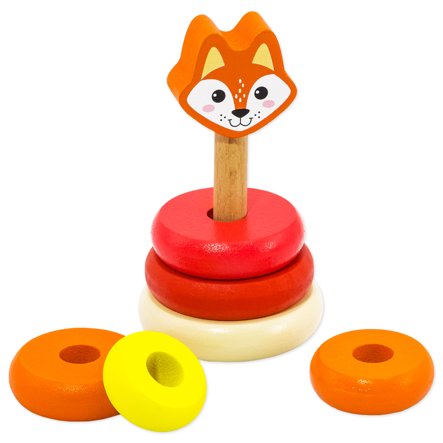 Игрушка Alatoys пирамидка - фото 2