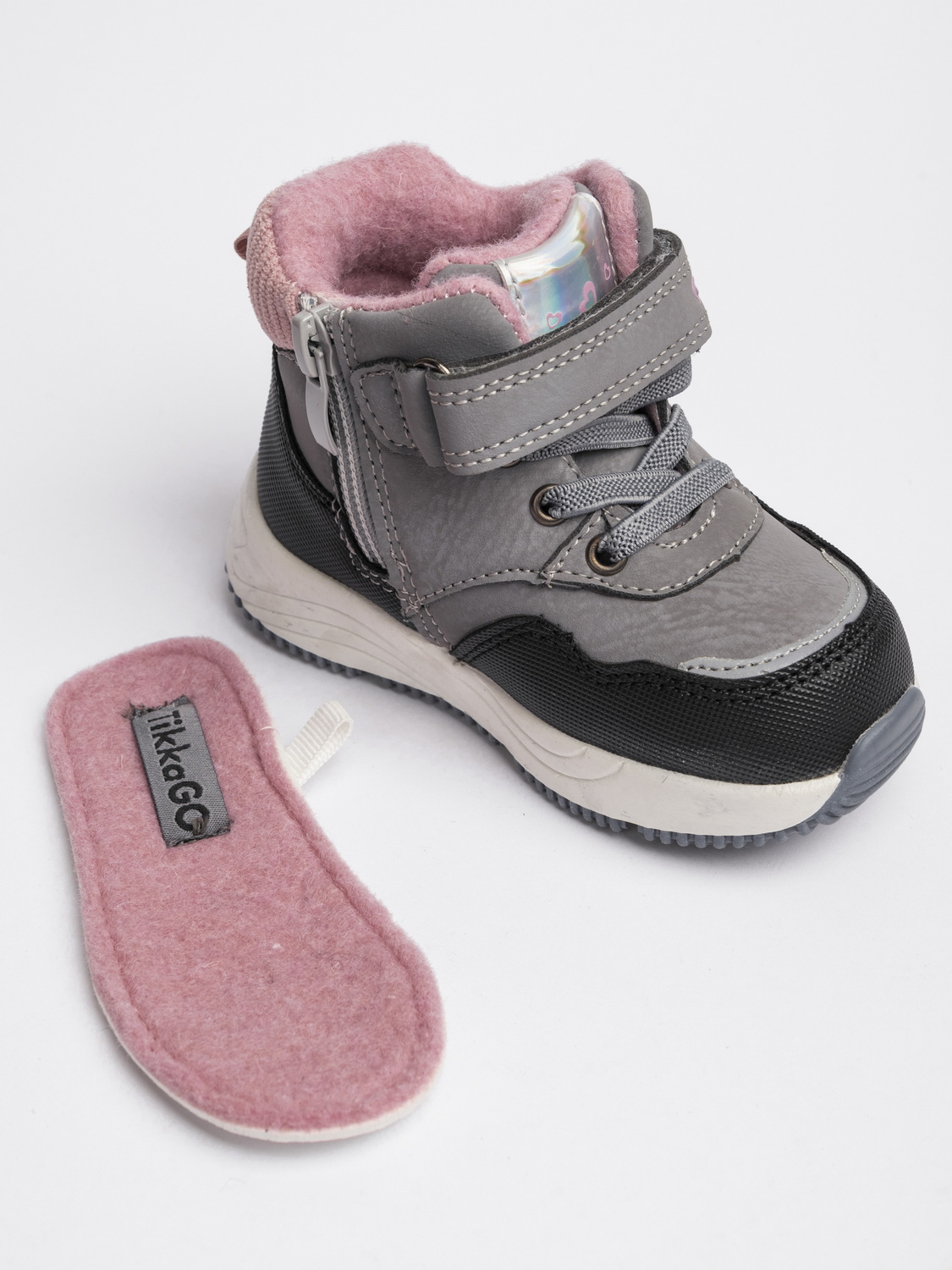 Ботинки TikkaGo 5A04_77252-1_grey-pink - фото 8