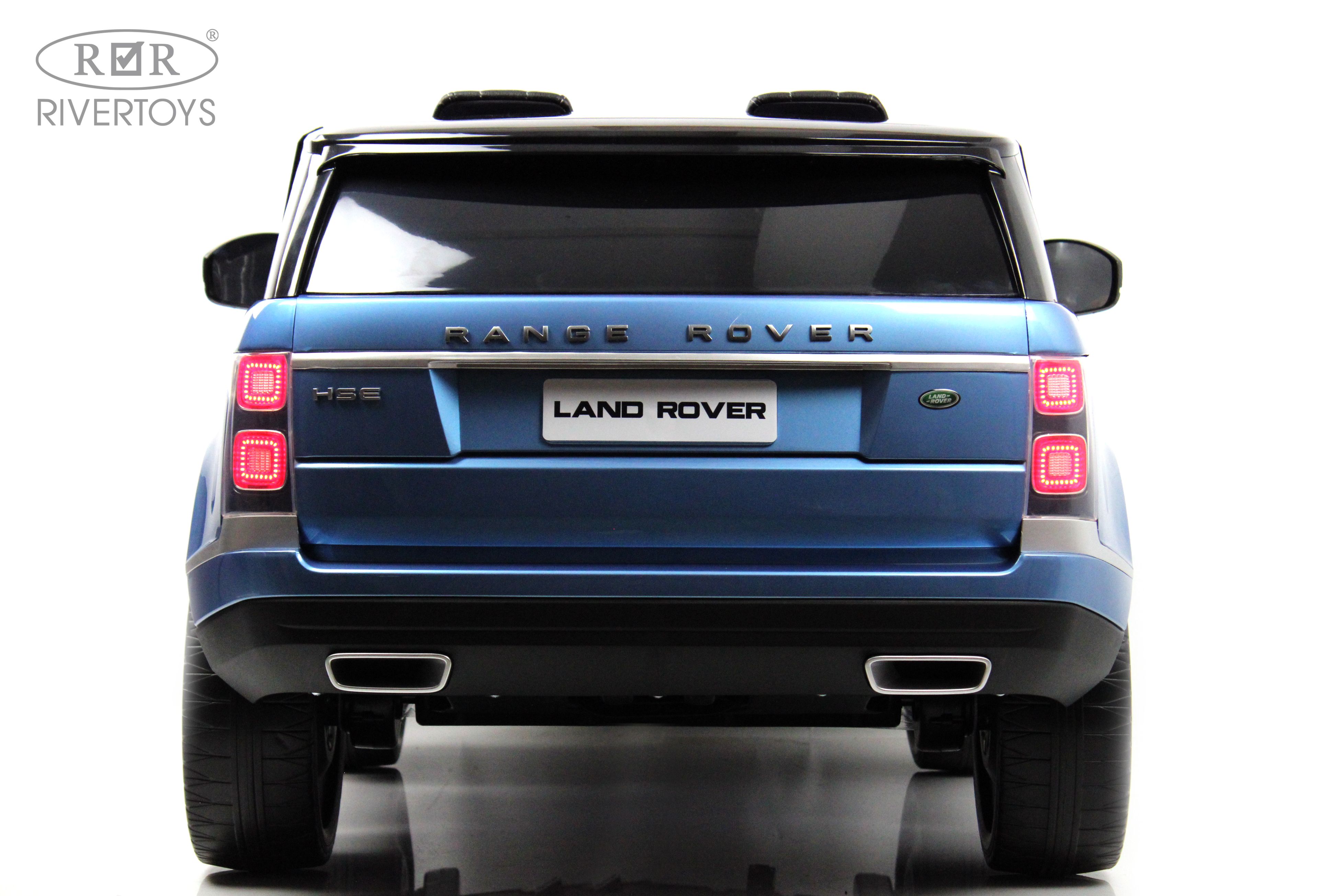 Электромобиль RIVERTOYS Land Rover Y222YY-BLUE-GLANEC С пультом ДУ - фото 8