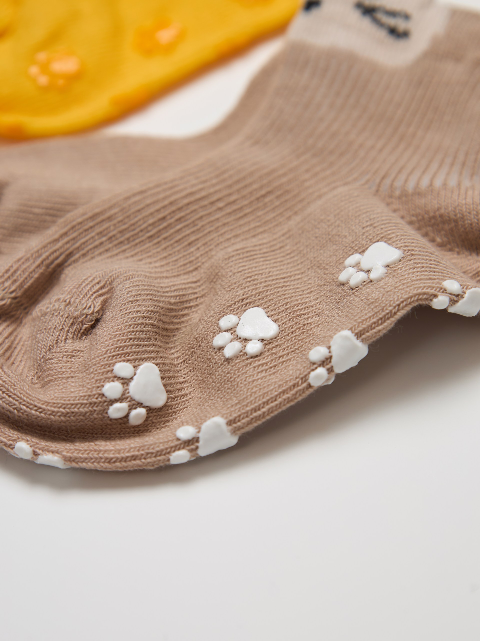 Носки 4 пары ALEX YVN B-2035-4-жел.син.беж.кор. - фото 14