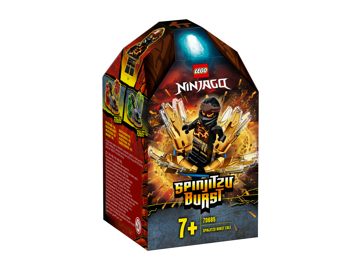Конструктор LEGO NINJAGO Шквал кружитцу Коул - фото 13