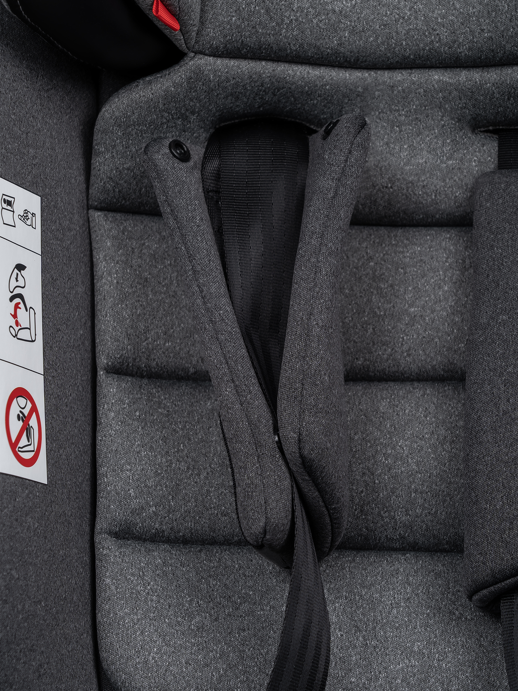 Автокресло Indigo Aero, серый Isofix 0+/1/2/3 (0-36 кг) - фото 14