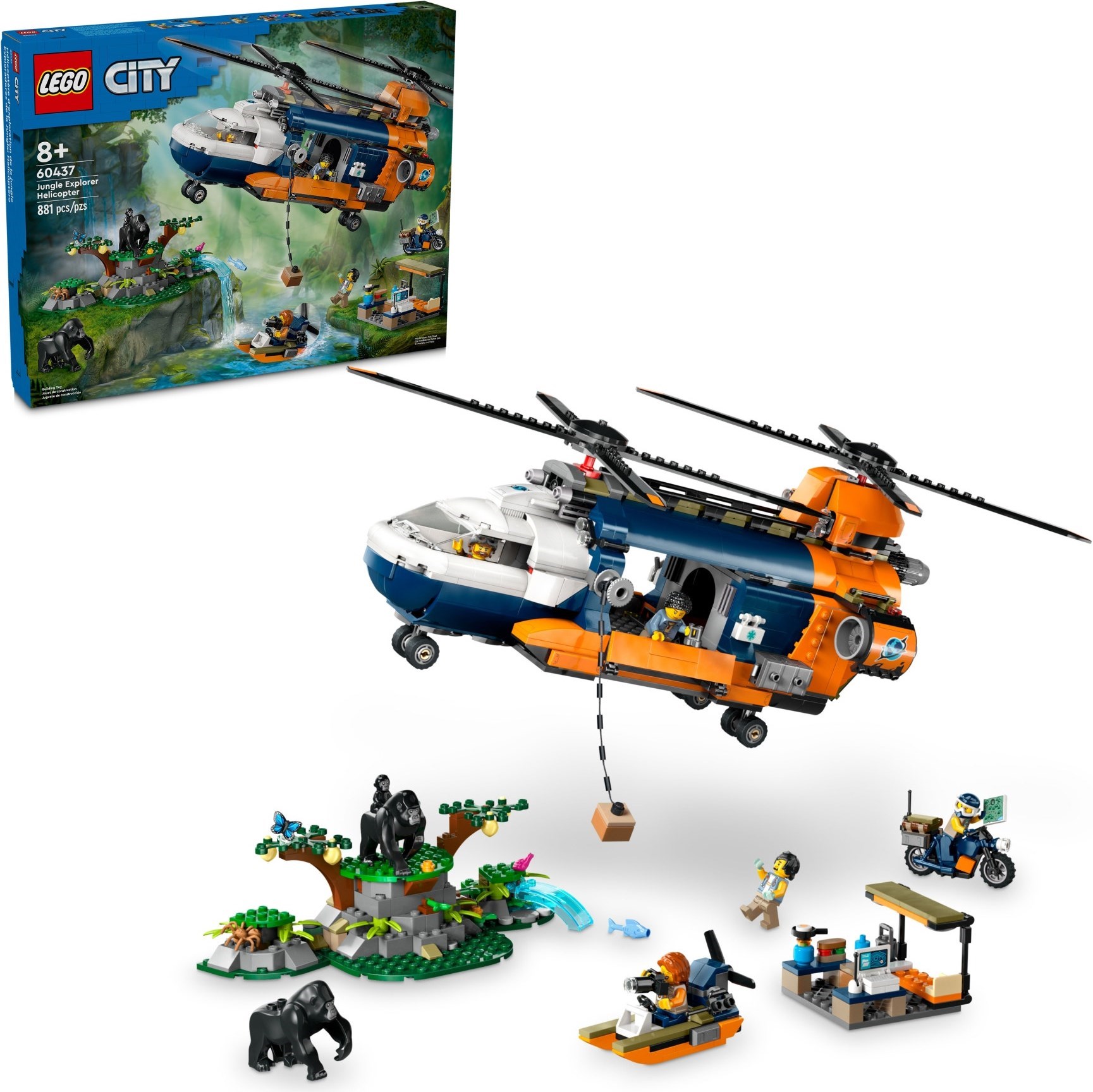 Конструктор LEGO City 60437 881 дет. - фото 7