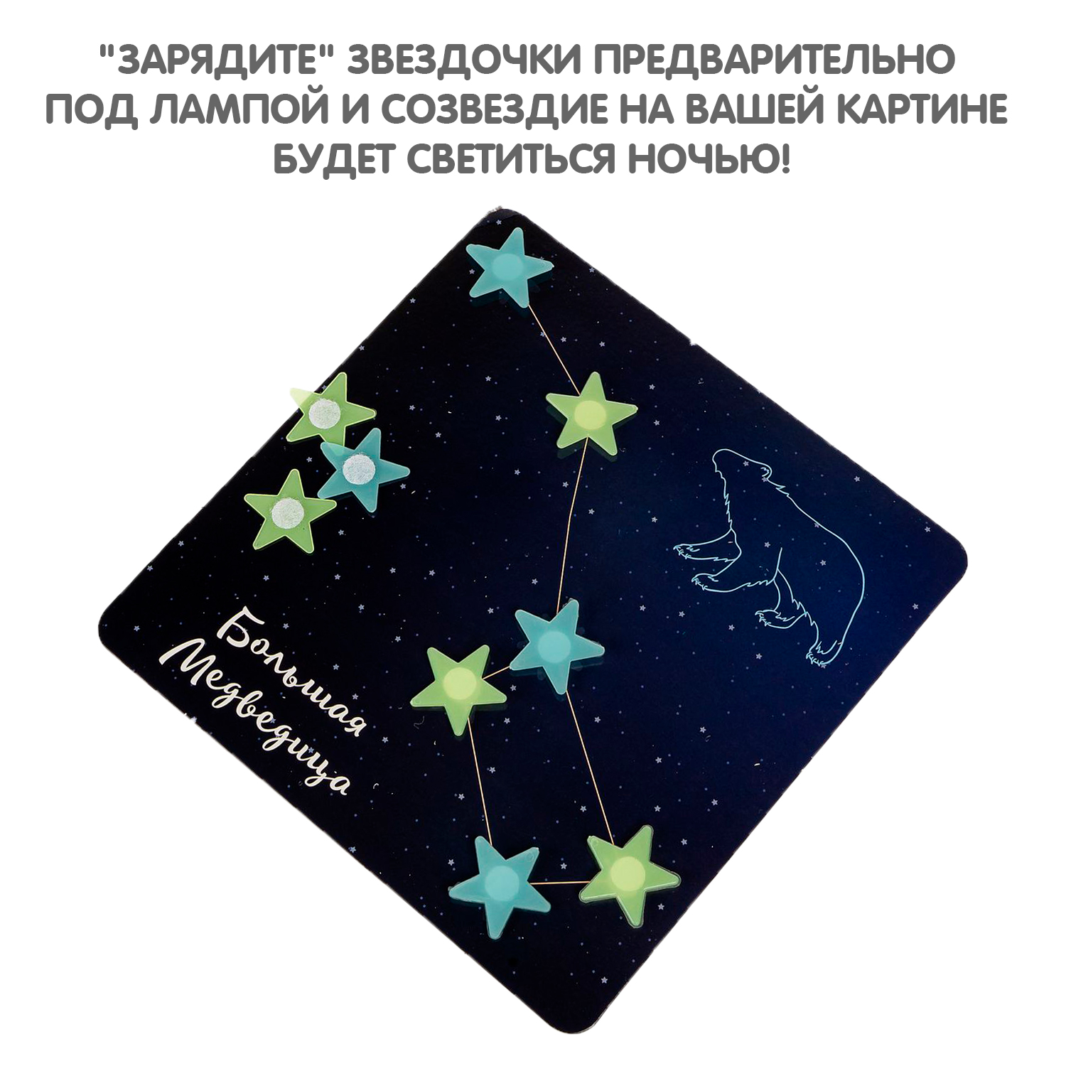 Настольная игра Bondibon на липучках Созвездия - фото 4