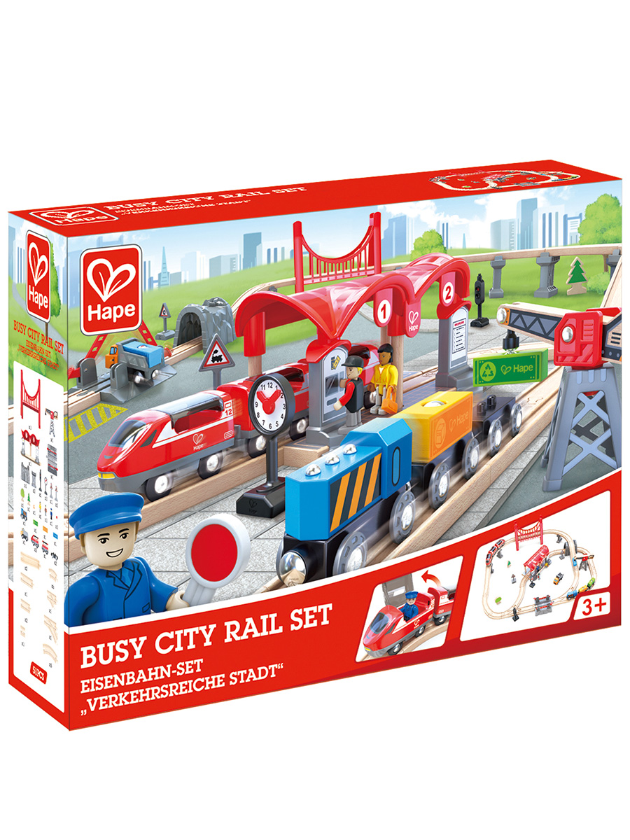 Набор железнодорожный Hape E3730_HP - фото 20