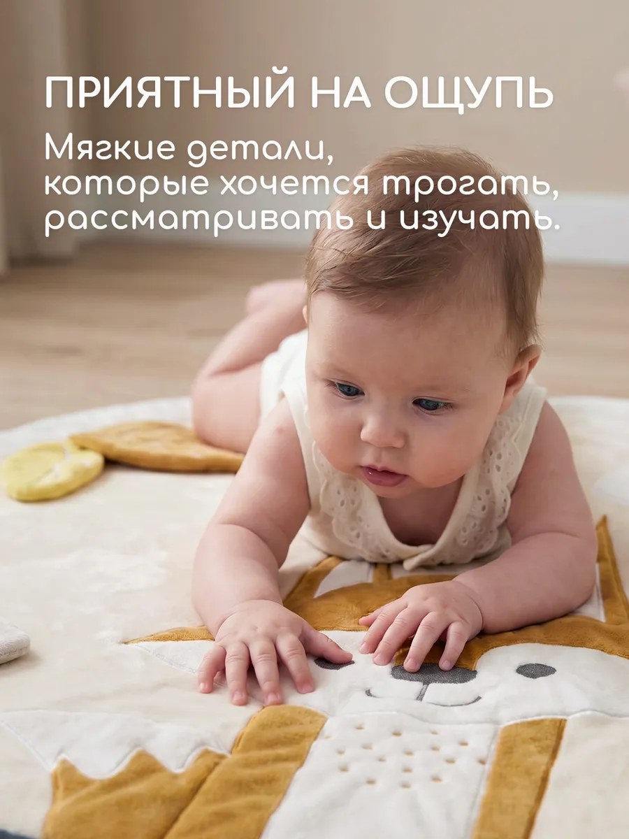 Детский складной коврик Miyoumi 180 x 200 см - фото 5