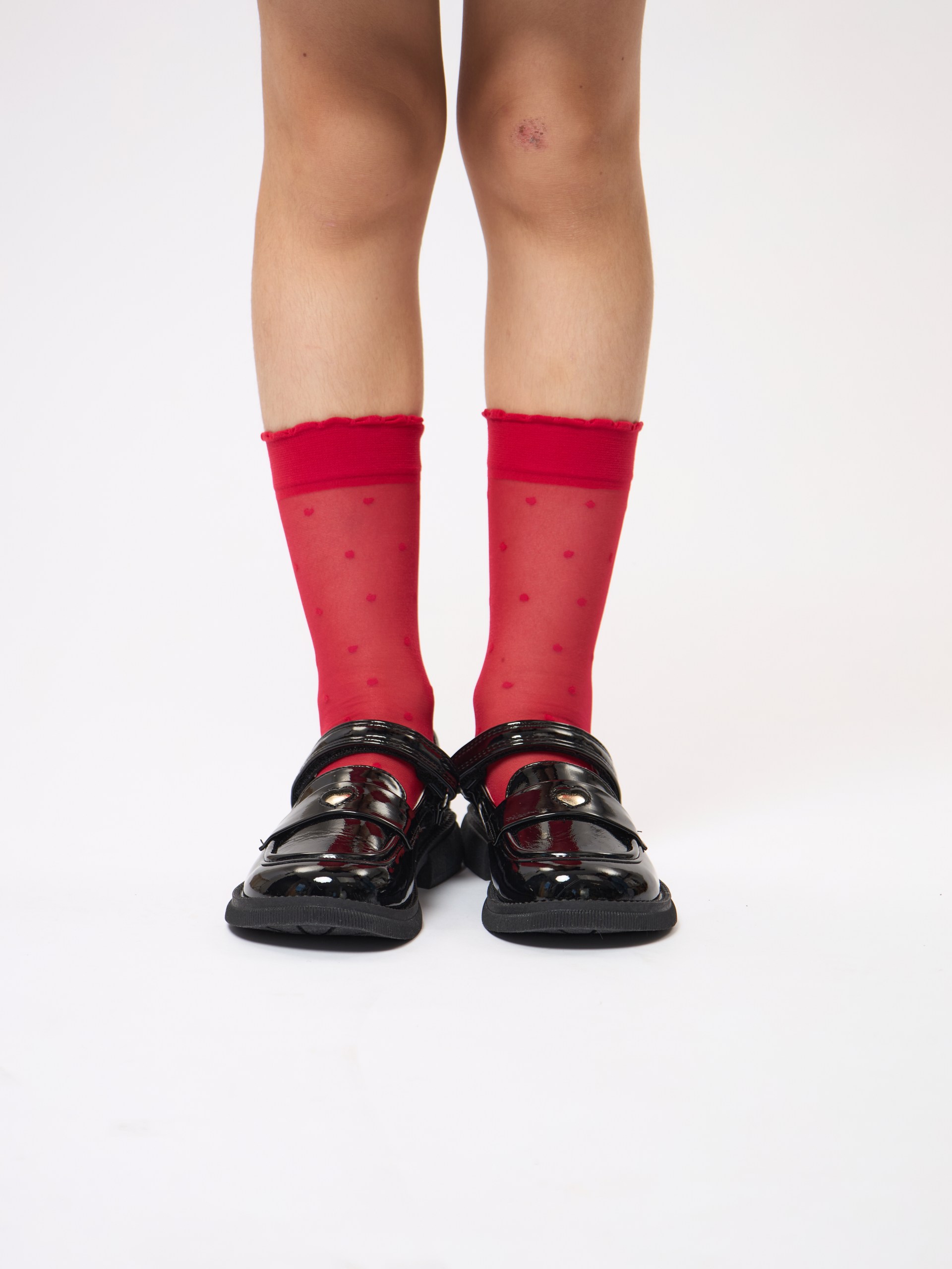 Носки ALEX YVN K-DOTS-40D-2-red - фото 7