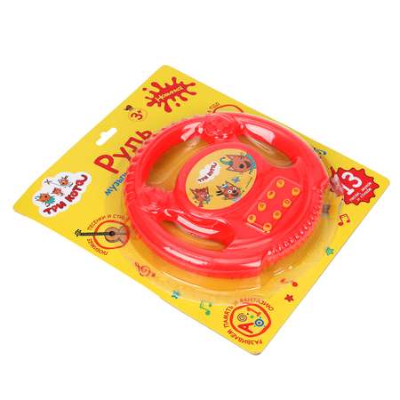 Игрушка УМка руль Три кота Руль