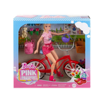 Кукла модельная Barbie Adventure Time Барби на велосипеде