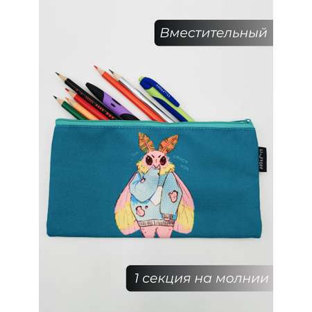 Пенал косметичка Listoff текстиль