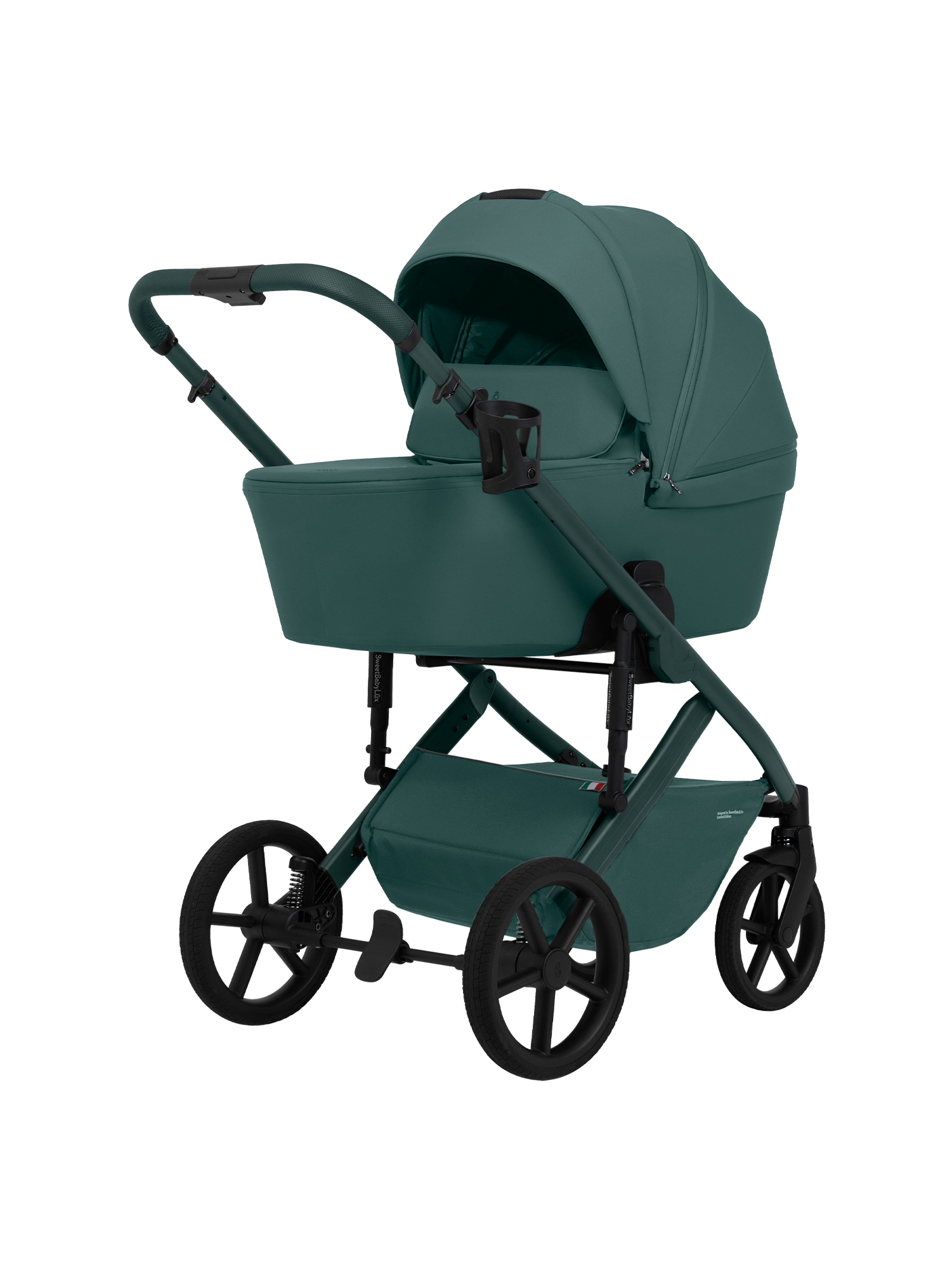 Коляска 2в1 Sweet Baby Dolce Emerald зеленый - фото 31