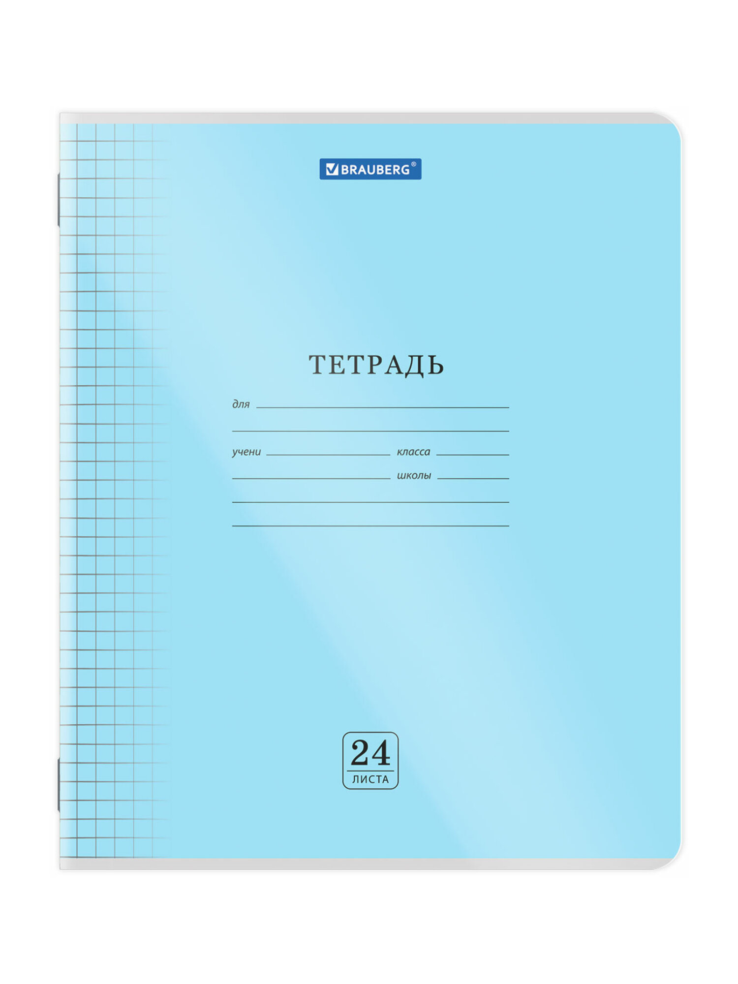 Тетрадь Brauberg клетка 24 лист. 10 шт. - фото 14