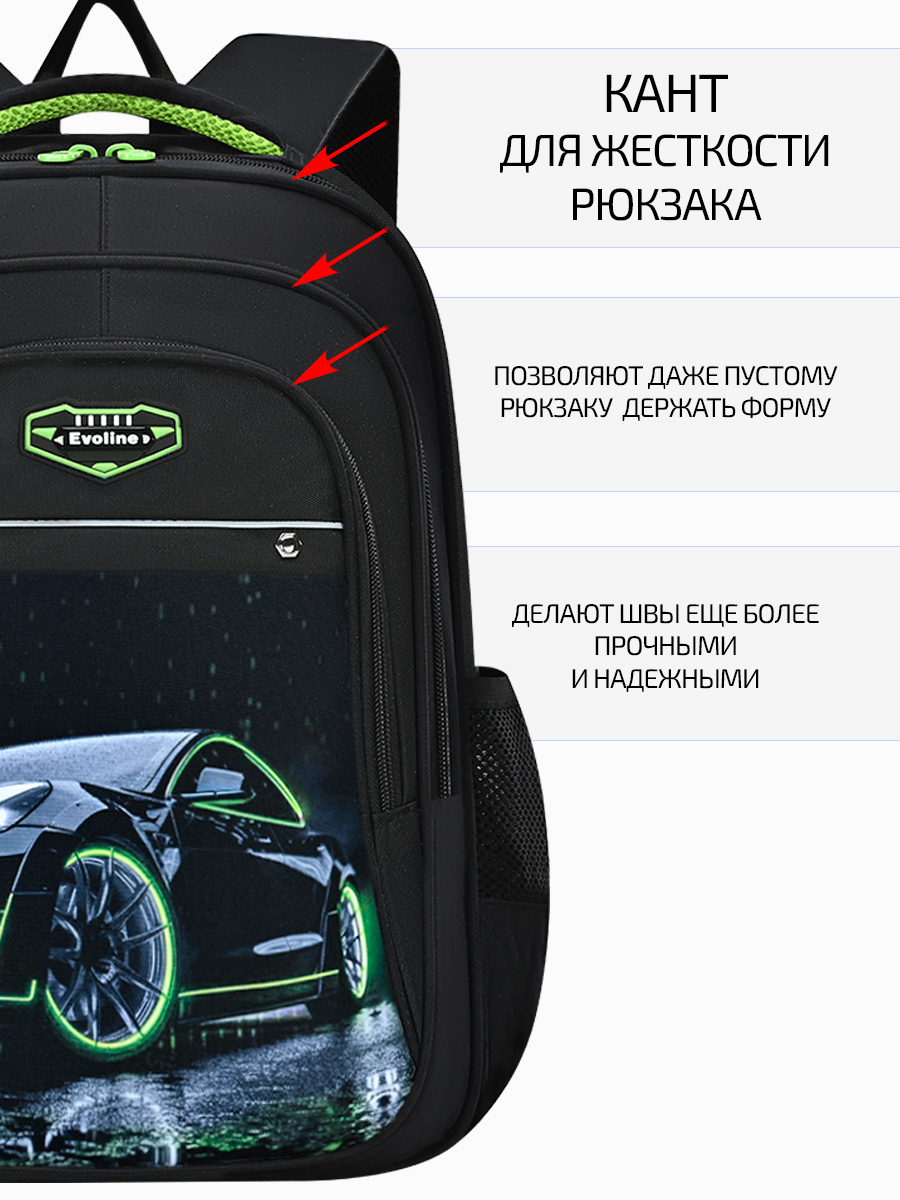 Рюкзак Evoline EVO-1017-car-45 - фото 6