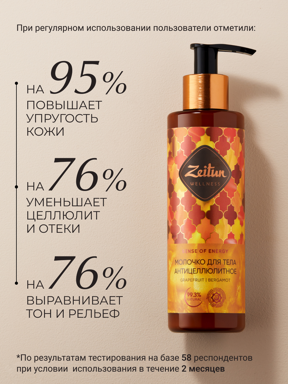 Крем Zeitun Масла грейпфрута и мандарина 200 мл - фото 5