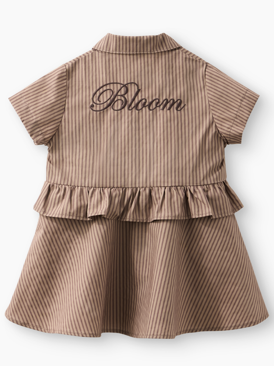 Платье и трусы Happy Baby 88700-0_chocolate strip - фото 6