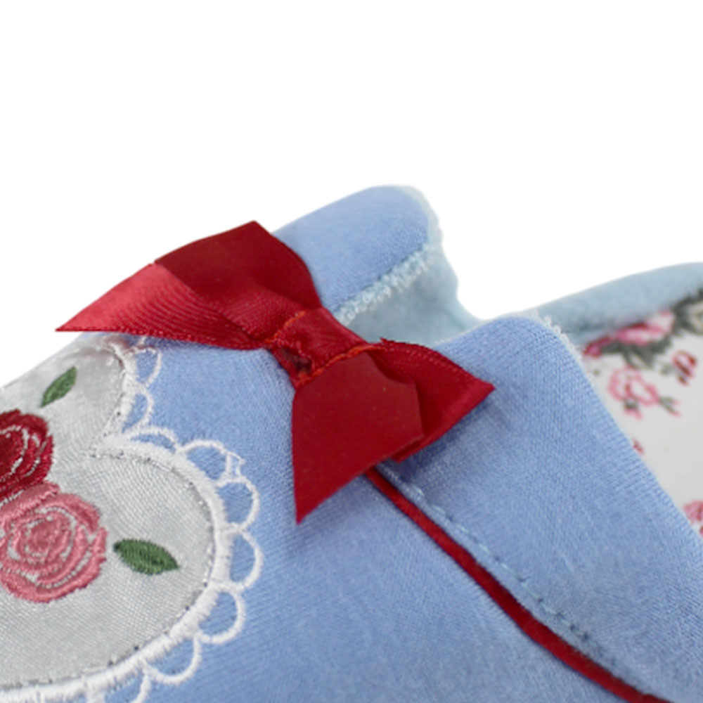 Тапочки Europen HW-1501039-СВ EUROPEN Тапочки домашние,голубой - фото 4