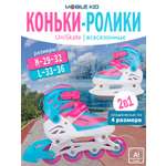 Коньки Mobile Kid Раздвижные 33-36