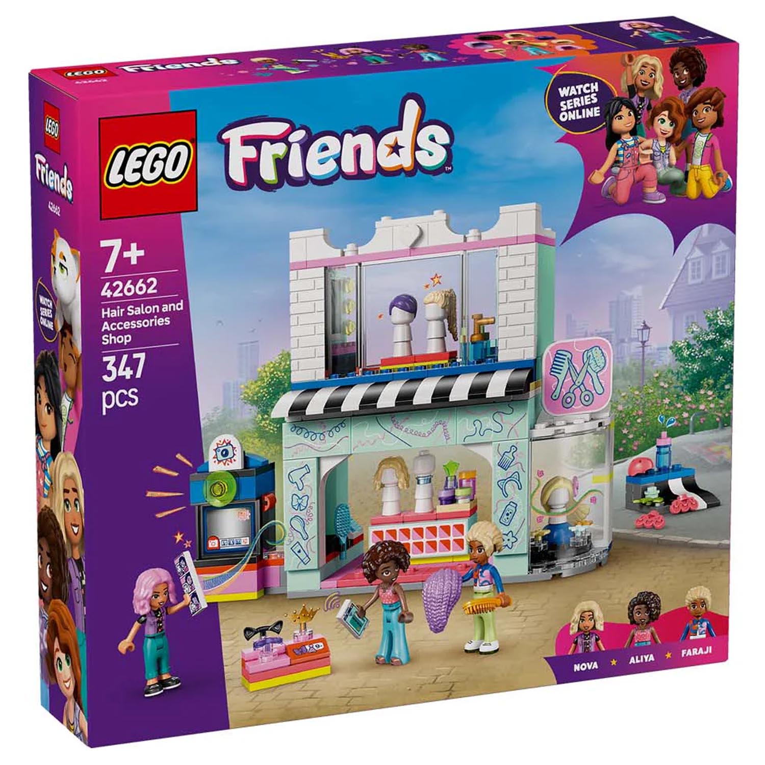 Конструктор LEGO Friends Парикмахерская и магазин 347 дет. - фото 12