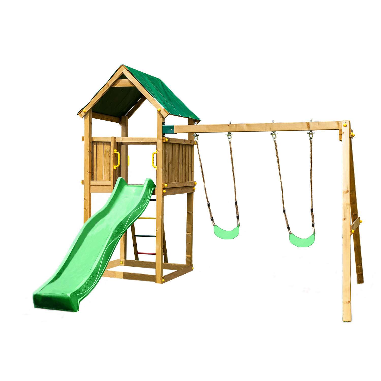 Площадка PAREMO с двумя качелями PS217-01 - фото 1
