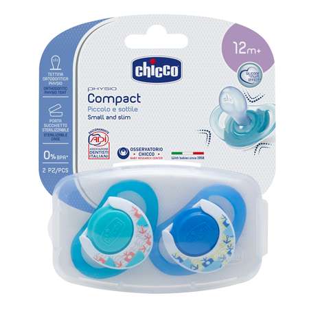 Пустышка Chicco от 12 мес. 2 шт.