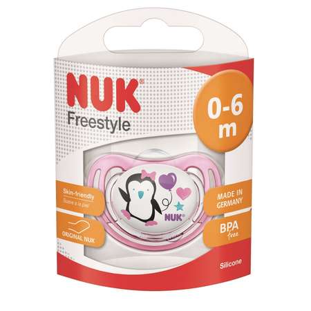 Пустышка Nuk ортодонтическая от 0 мес. в ассортименте