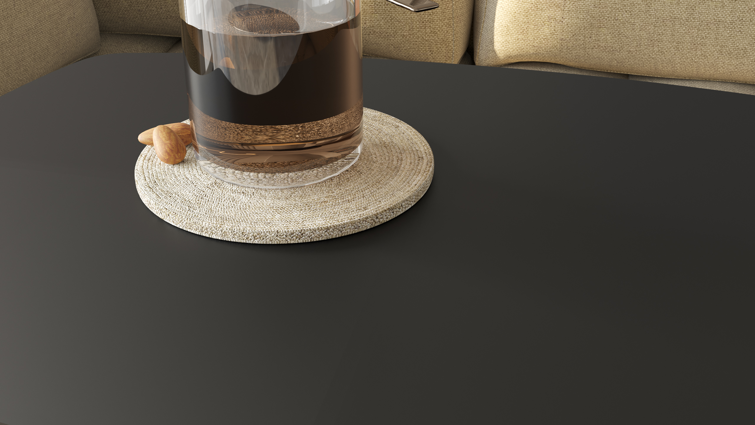 Стол придиванный КАЛИФОРНИЯ МЕБЕЛЬ Дей колор Графит - фото 4