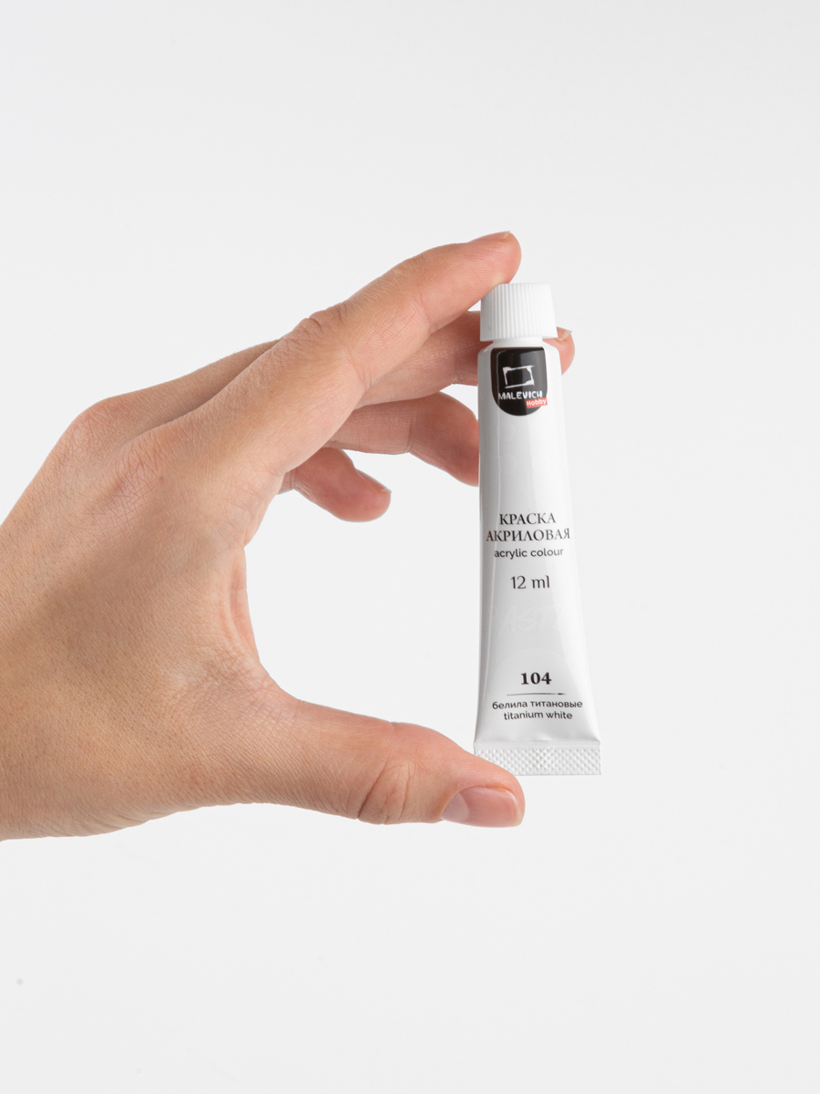 Краски акриловые Малевичъ 12 цв. - фото 7