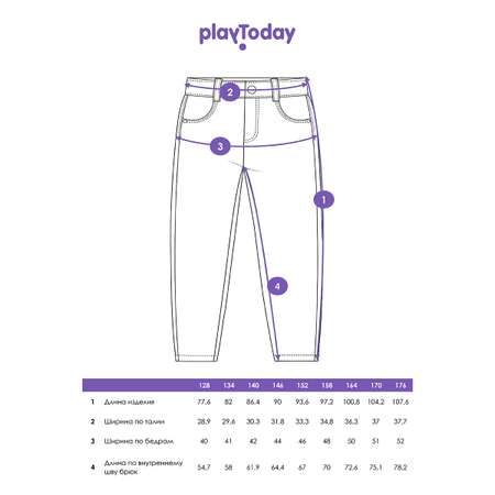 Джинсы PlayToday