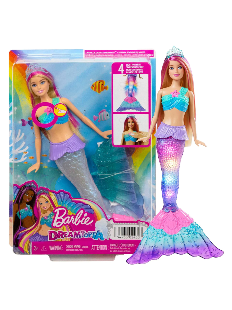 Кукла классическая Barbie Сверкающая русалочка HDJ36 00-00019725 - фото 1