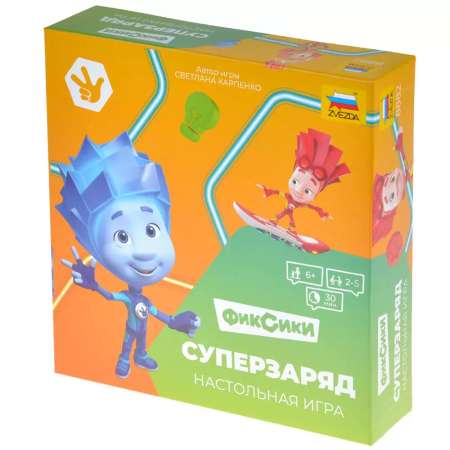 Настольная игра Звезда Фиксики. Суперзаряд