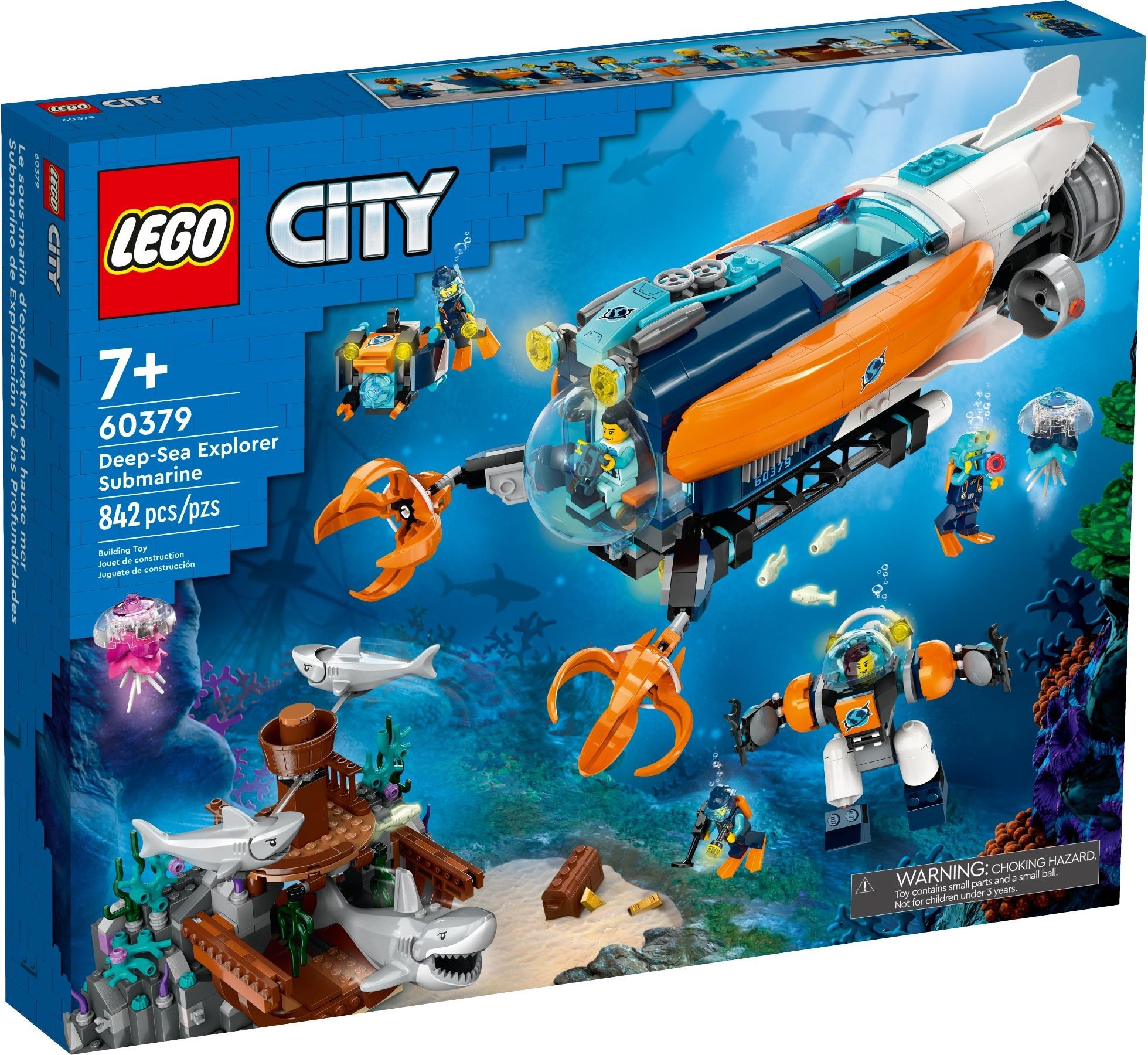 Конструктор LEGO City 60379 842 дет. - фото 1