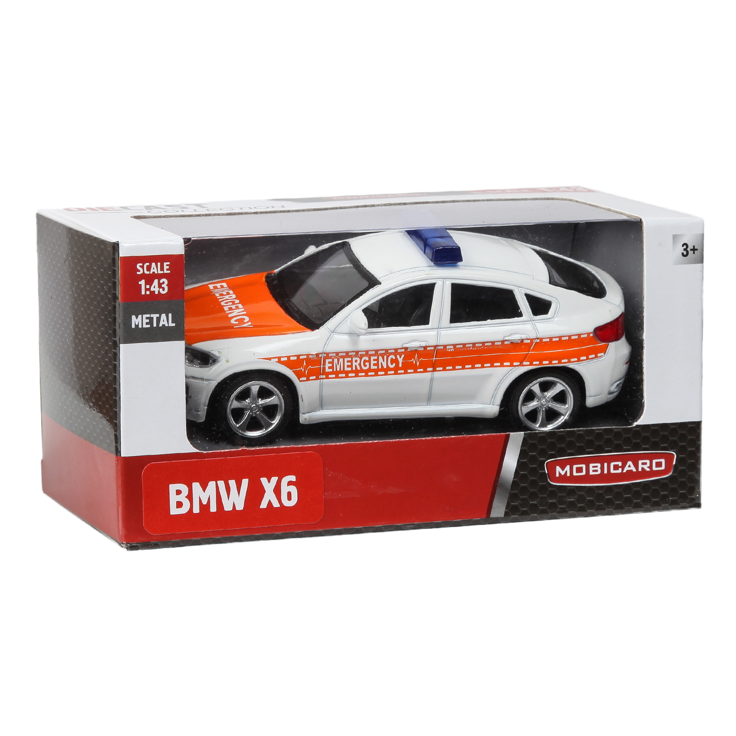 Автомобиль Mobicaro BMW X6 1:43 444002DEA - фото 2