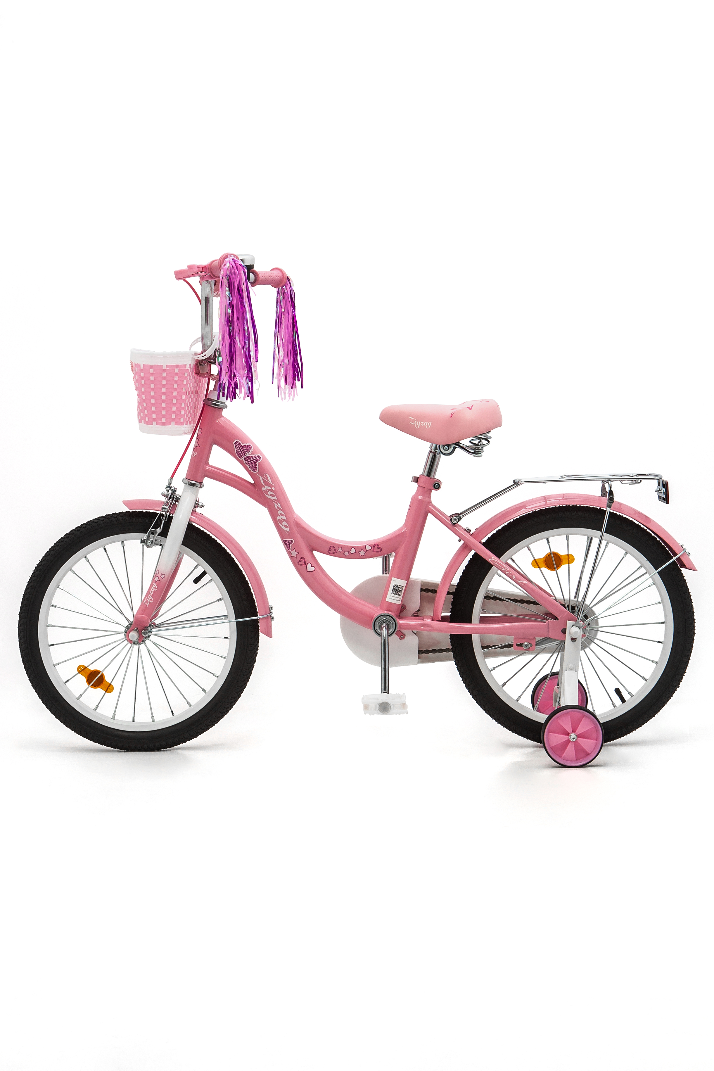 Двухколесный велосипед ZigZag 18 дюймов - фото 14