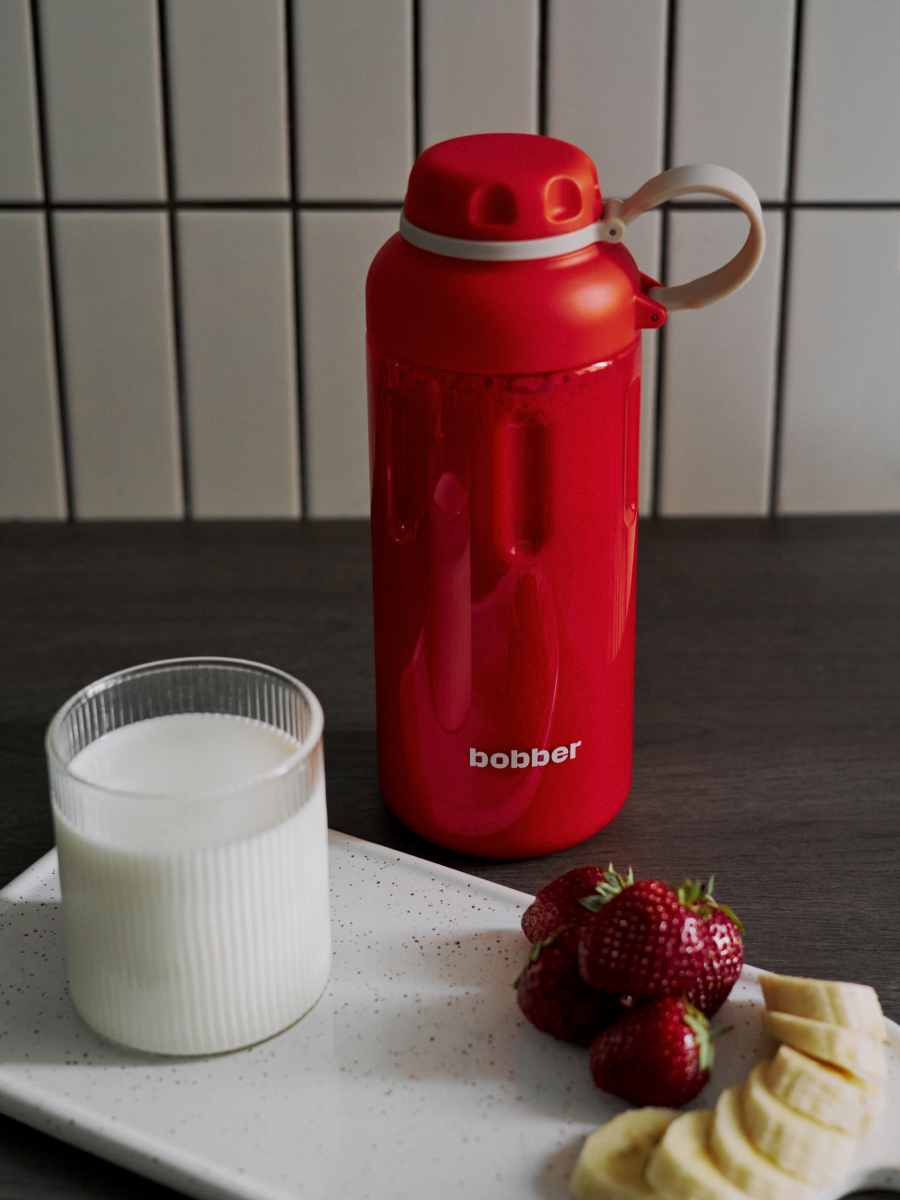 Бутылка Bobber красный 890 мл - фото 5