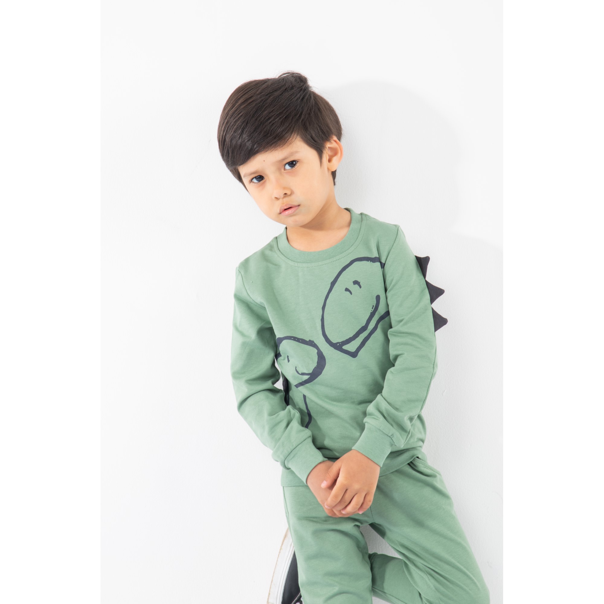 Свитшот и брюки LELO kids LELO-380 svetzeleniy - фото 2