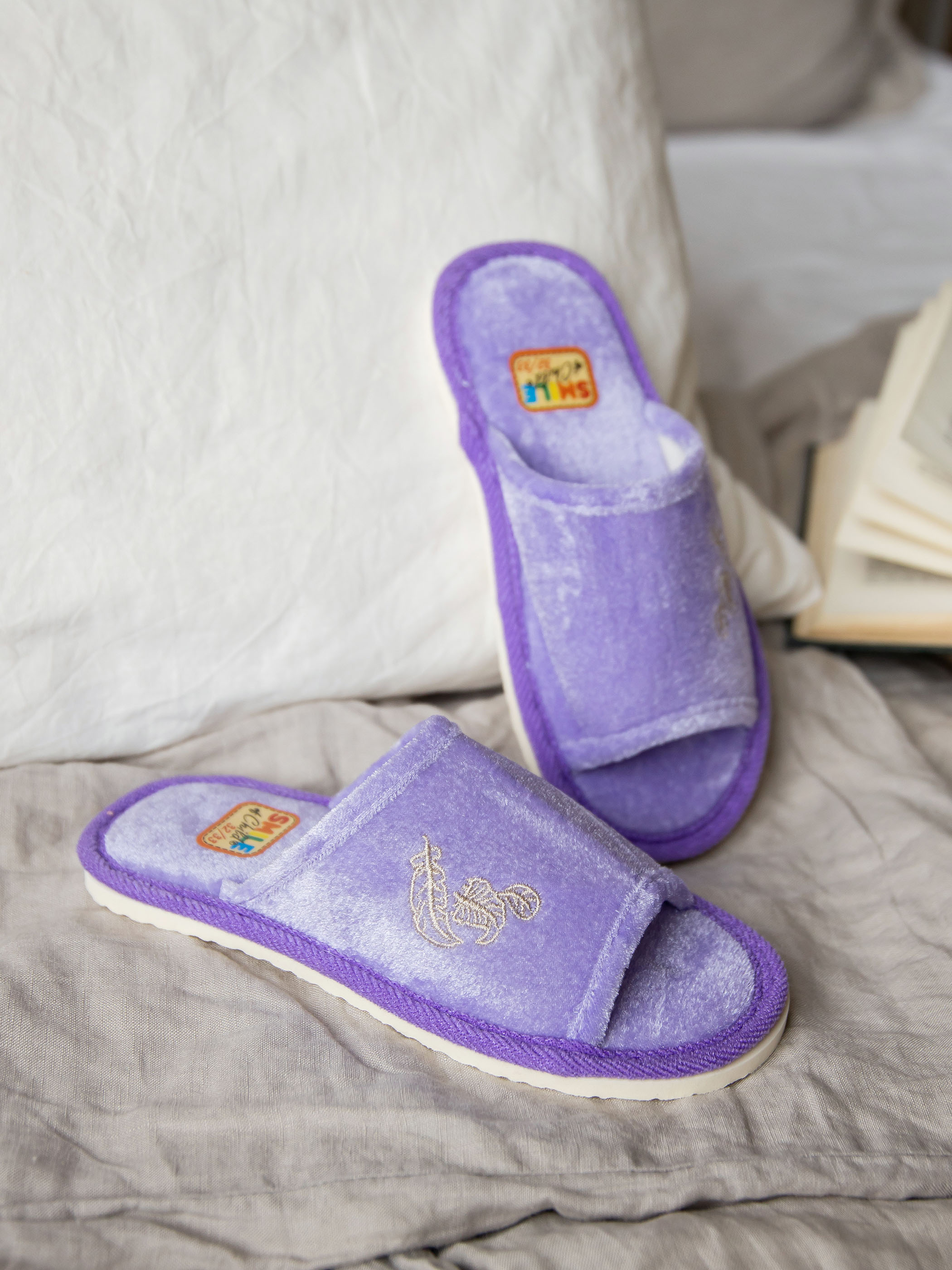 Тапочки SMILE of MILADY 180-001-06 отк. - фото 5