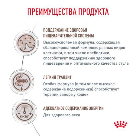 Корм для кошек ROYAL CANIN 350г Gastrointestinal Fibre Response