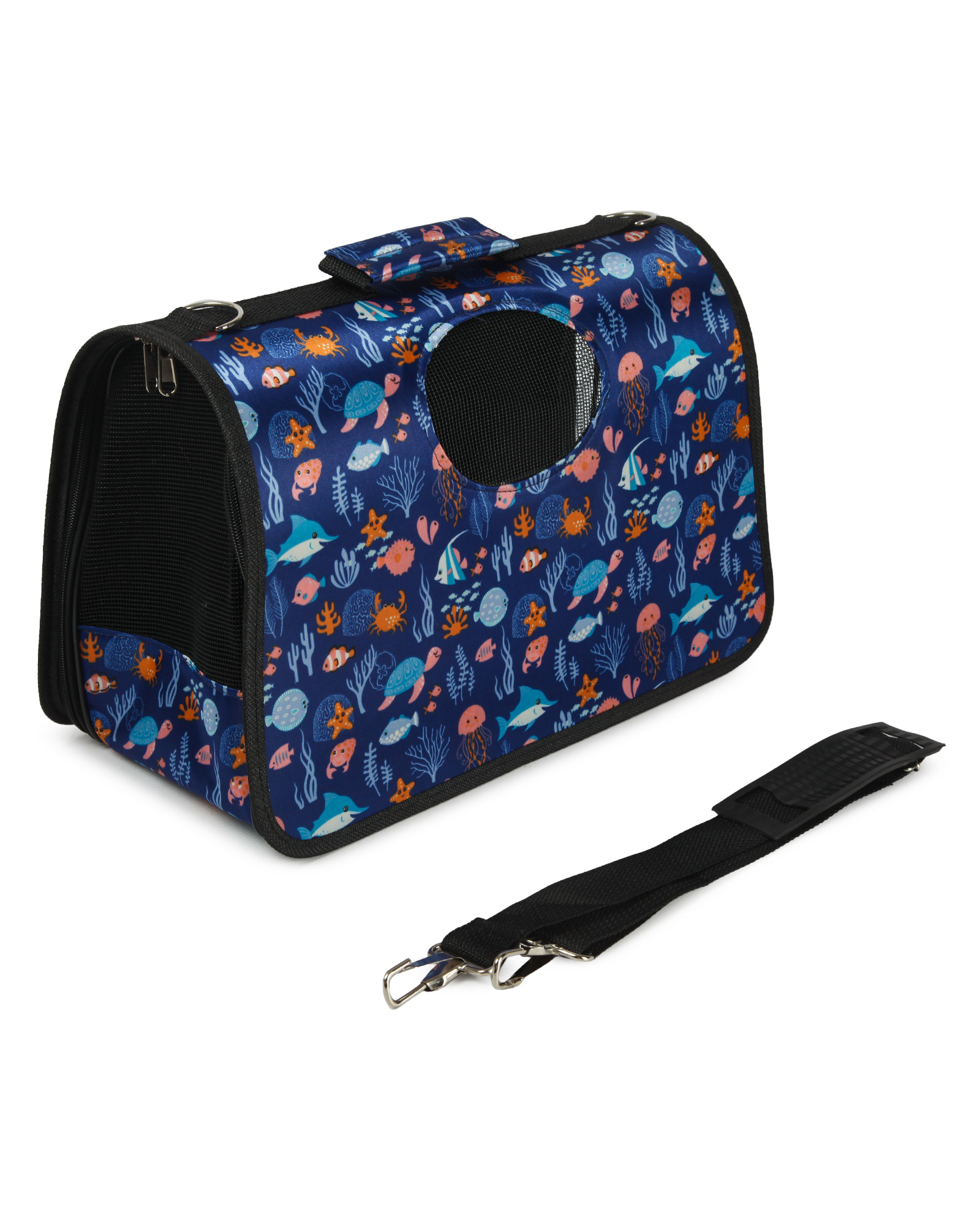 Переноска для животных Barbaks Рыбки 44*22*26см - фото 2