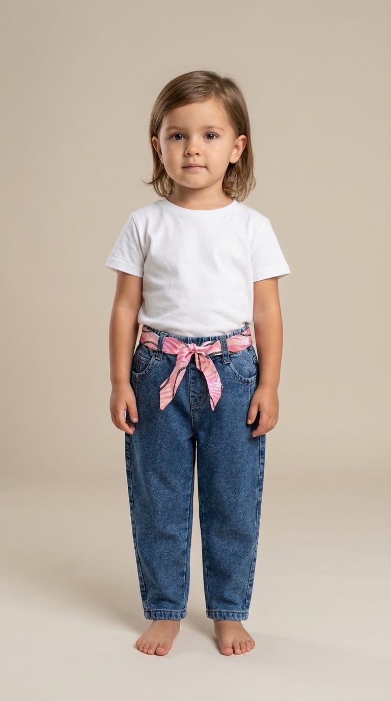 Изображение товара Утепленные джинсы Charos для девочек 80 см зимние модные и комфортные