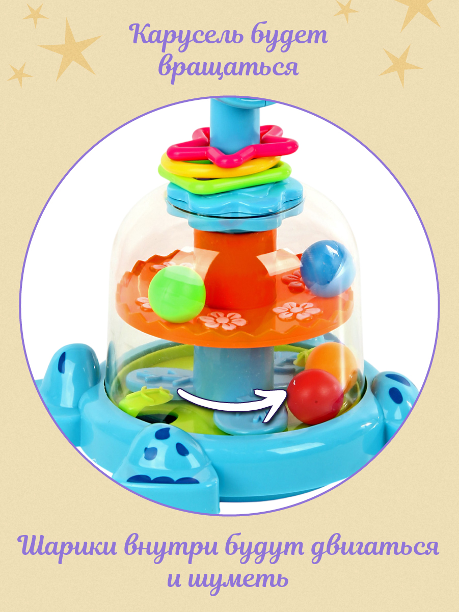 Игрушка Veld Co юла Бегемот - фото 3