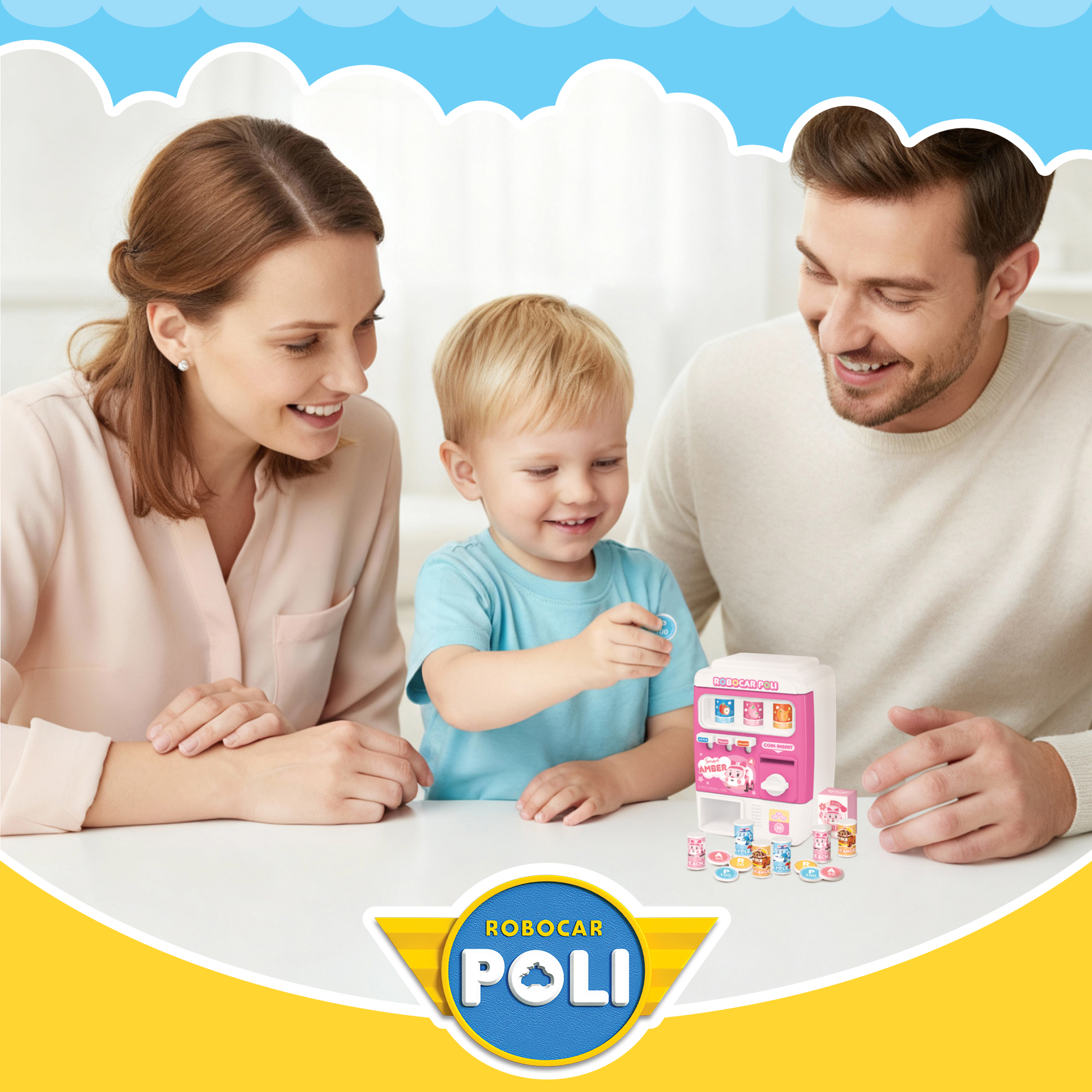 Игровой набор РОБОКАР ПОЛИ Мини Вендинговый автомат Эмбер - фото 7