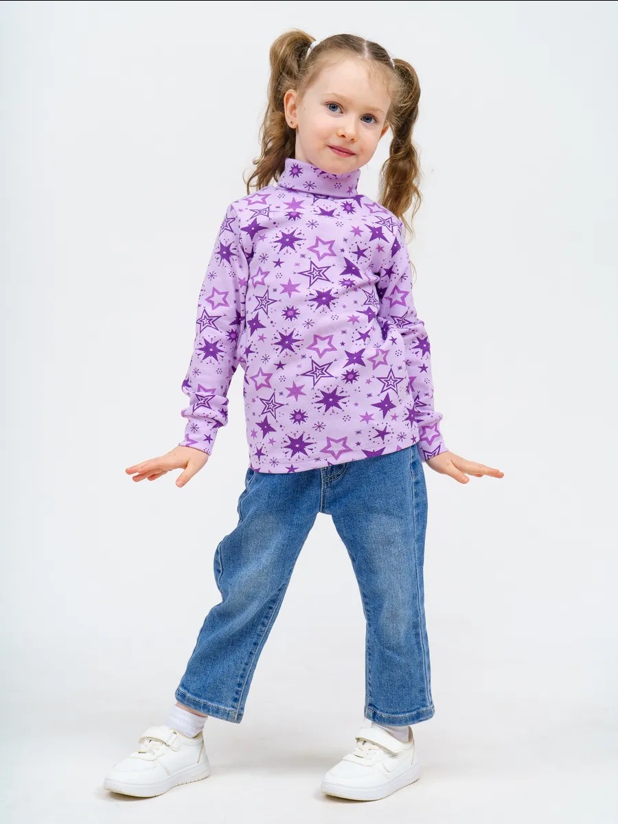 Водолазка TOTEMFOX 231РНАБ2(2)F/сиреневый - фото 8