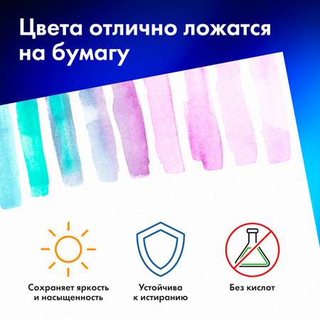 Художественная бумага Brauberg для акварели 40 лист.