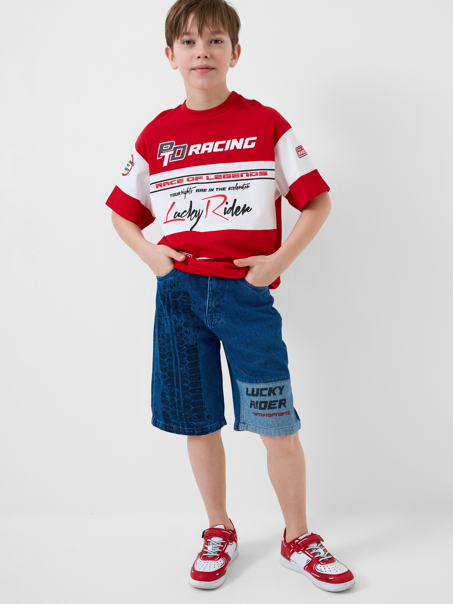 Шорты джинсовые PlayToday 12611039 - фото 2