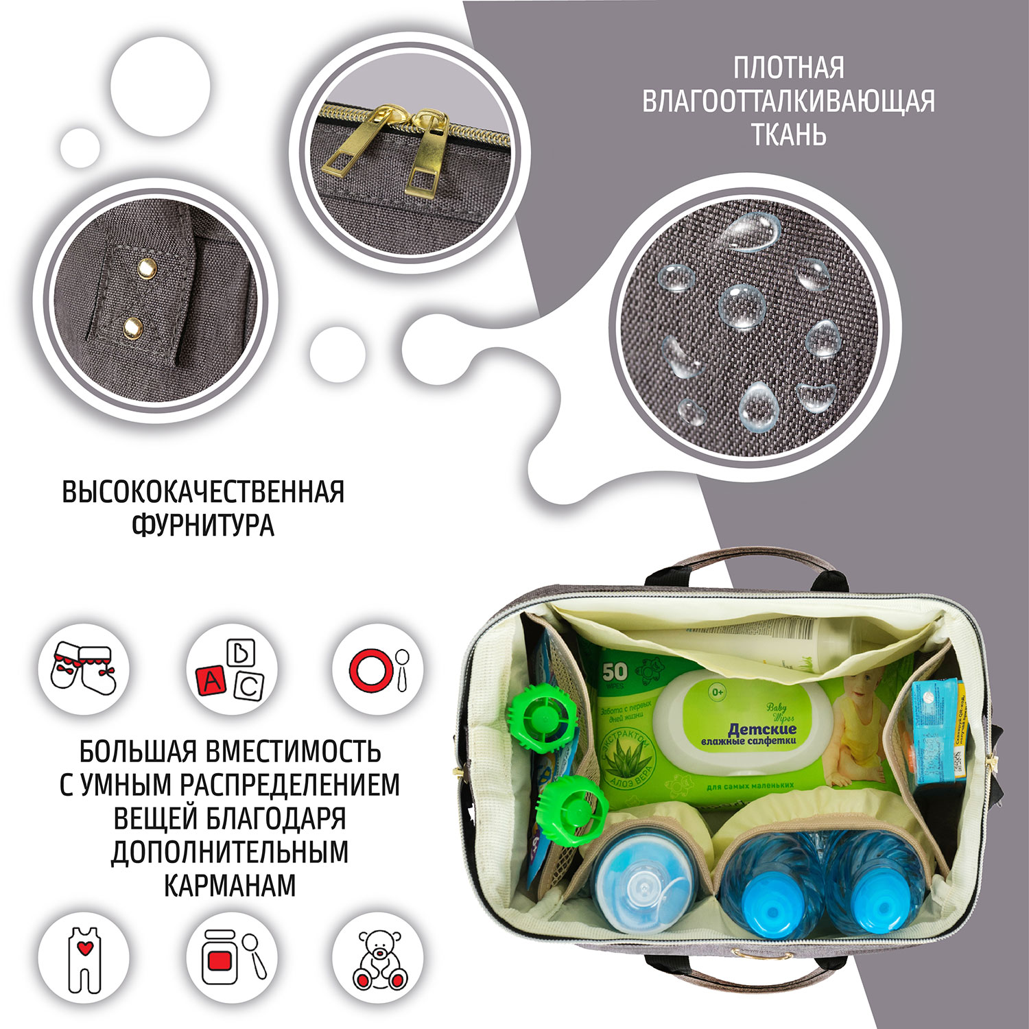 Рюкзак Nuovita CAPCAP mini - фото 4