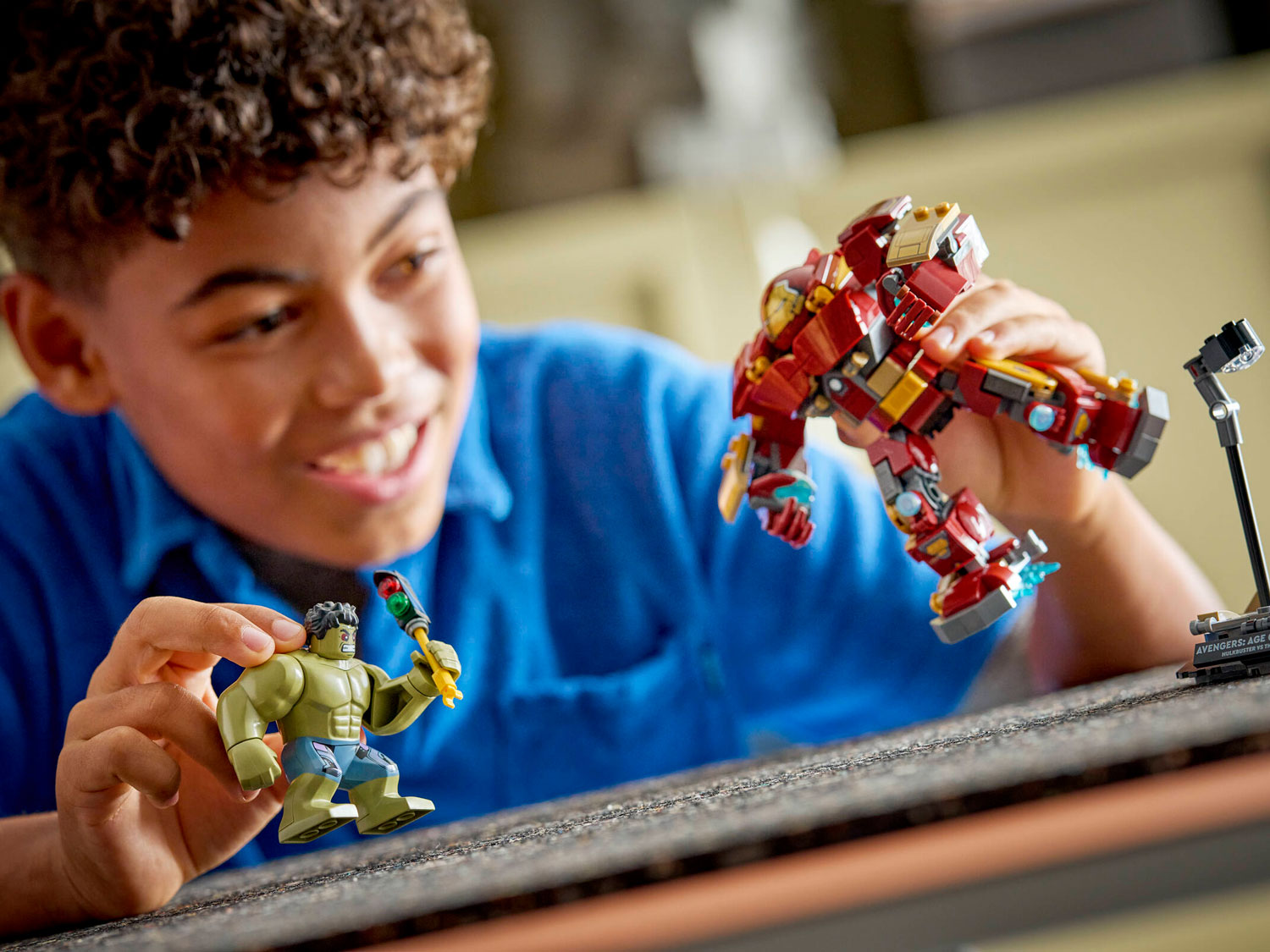 Конструктор LEGO Marvel Super Heroes Эпическая битва 413 дет. - фото 10