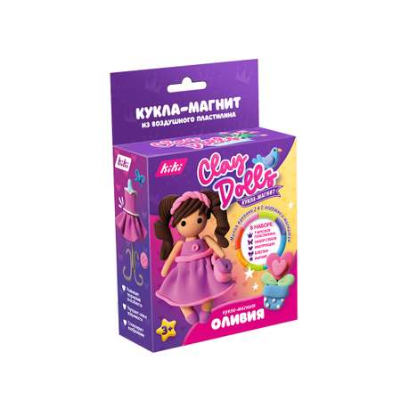 Пластилин Kiki воздушный