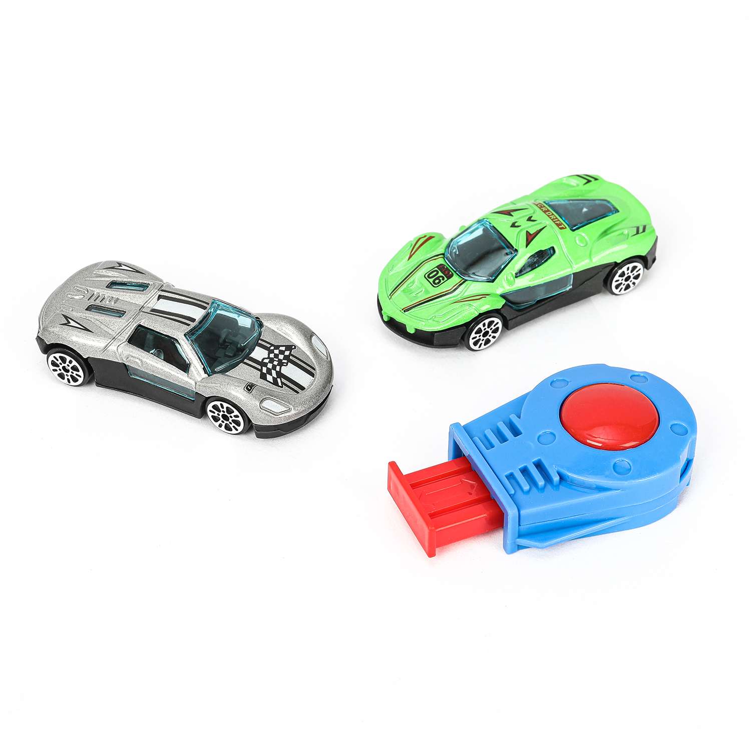 Автомобиль Технопарк Road Racing 2 шт - фото 1