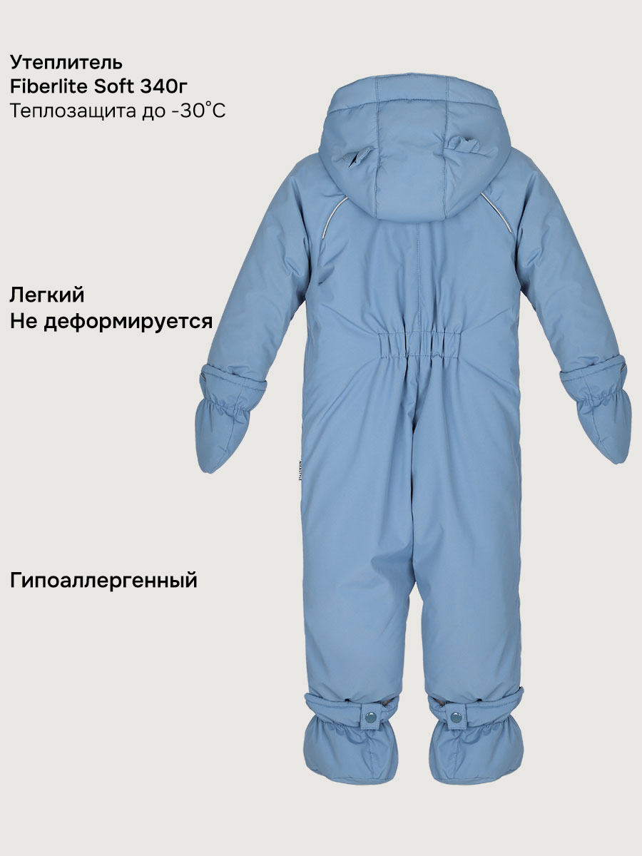 Комбинезон NIKASTYLE 8з0125 джинс - фото 5