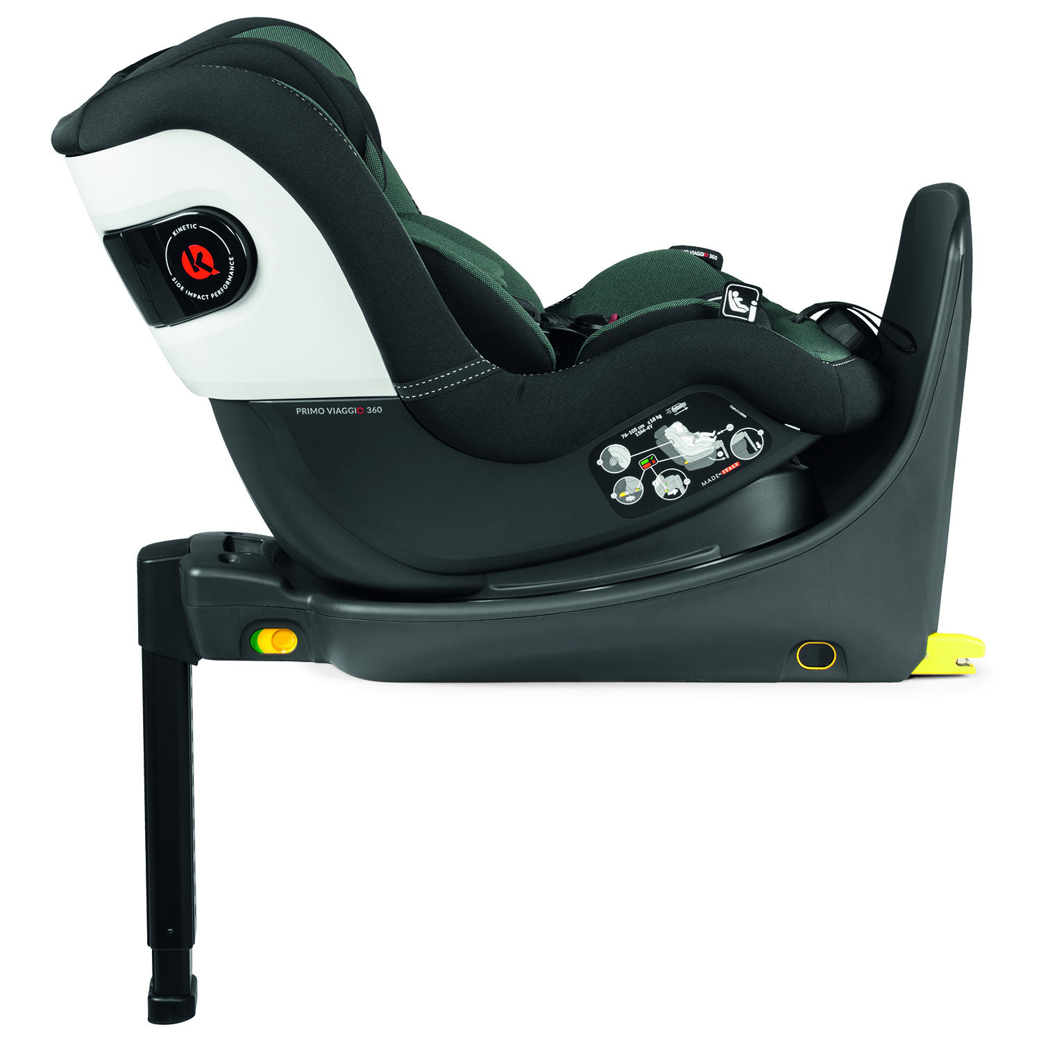 Автокресло Peg-Perego Isofix 0+/1 (0-18 кг) - фото 5